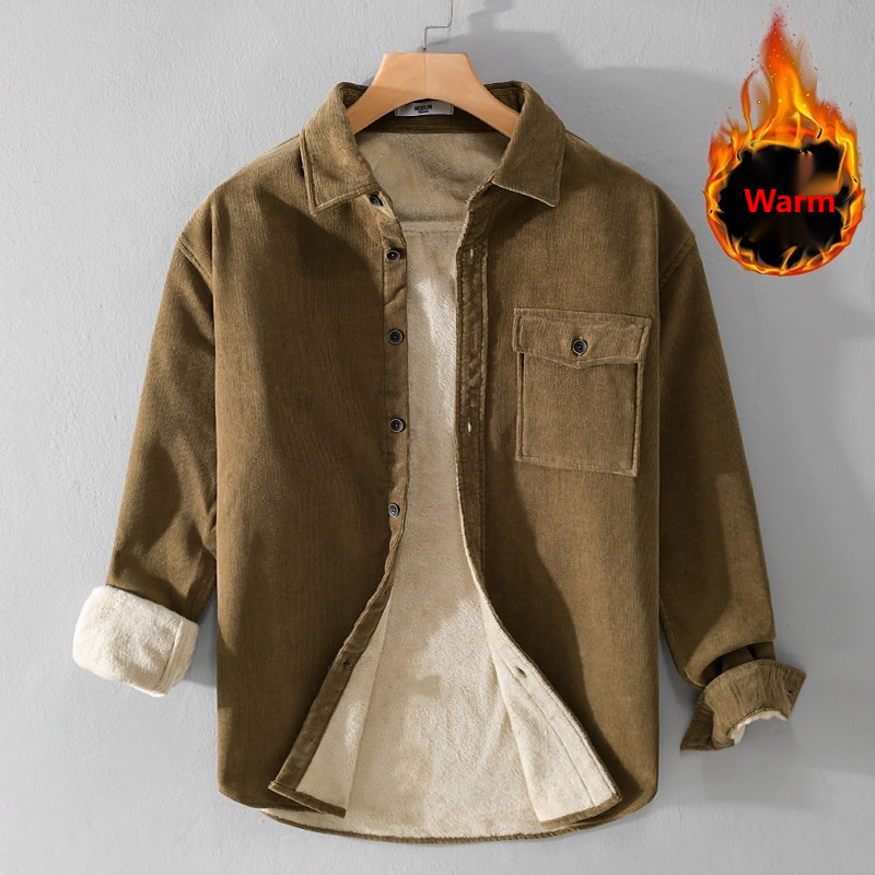 Мужская вельветовая куртка-руб – обзор и цена Flannel Shirt Lined