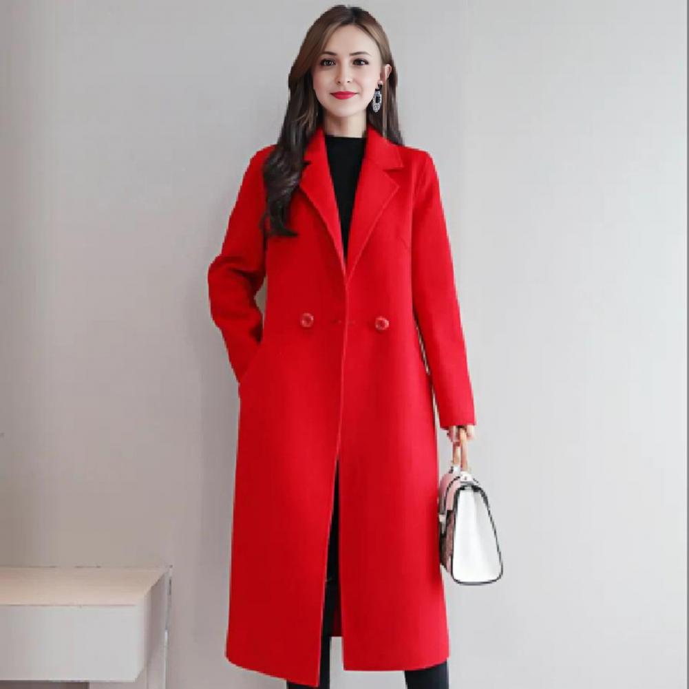 Женское шерстяное пальто средн – обзор и цена Wool Coat Peacoat