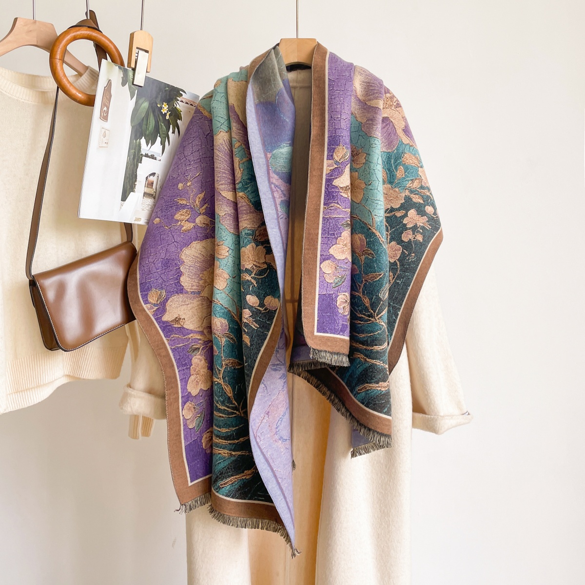 Женский шарф из кашемира, банд – обзор и цена Cashmere Pashmina Wrap
