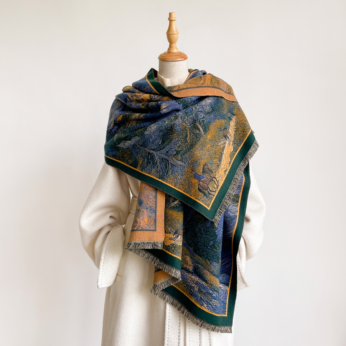 Женский шарф из кашемира, банд – обзор и цена Cashmere Pashmina Wrap