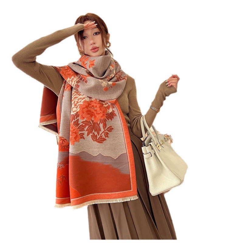 Модный зимний новый теплый каш – обзор и цена Cashmere Pashmina Wrap