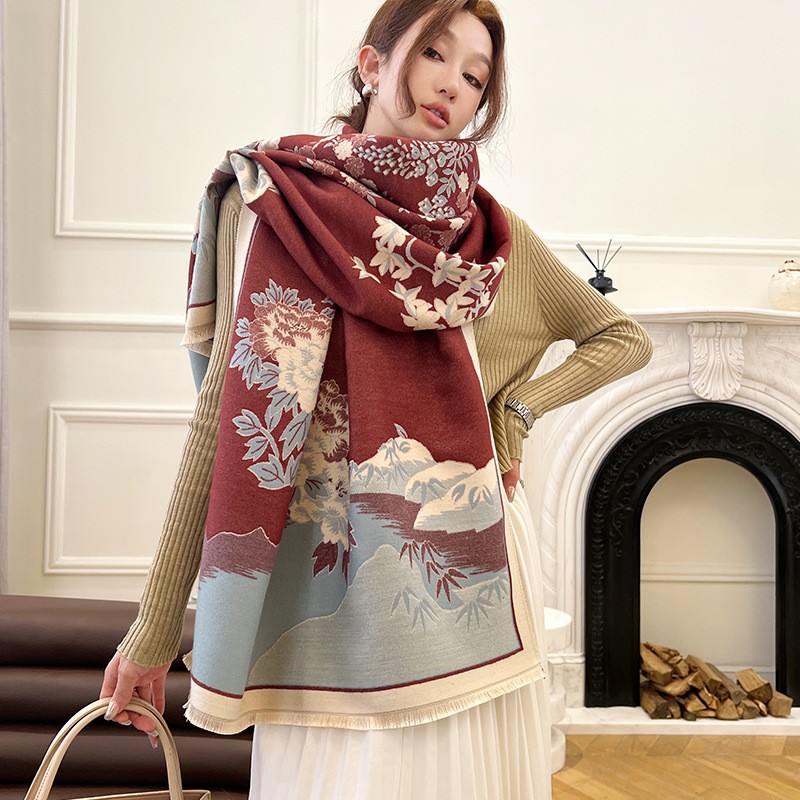 Модный зимний новый теплый каш – обзор и цена Cashmere Pashmina Wrap