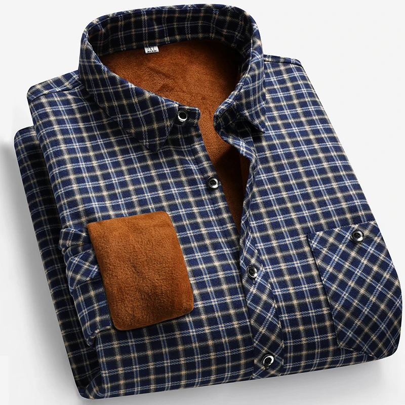 Мужская флисовая рубашка с дли – обзор и цена Flannel Shirt Lined