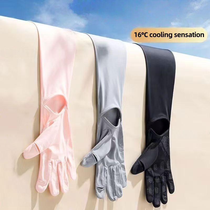 Солнцезащитные рукава из ледян – обзор и цена Touch Screen Gloves