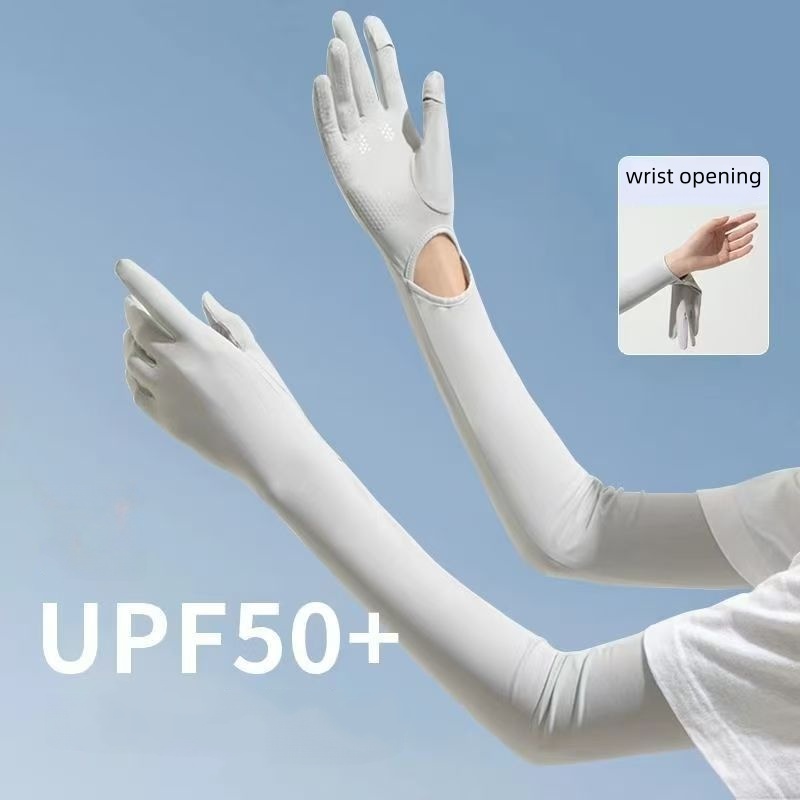 Солнцезащитные рукава из ледян – обзор и цена Touch Screen Gloves